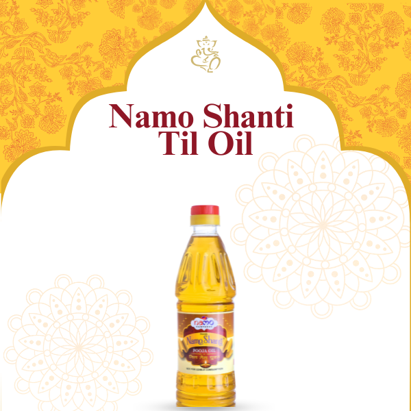 NAMO SHANTI TIL POOJA OIL 450ML